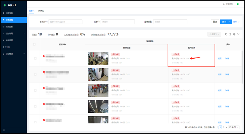 某銀行支行視頻智能診斷項目(圖4) 某銀行支行視頻智能診斷項目(圖4)
